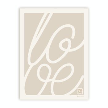 Affiche sonore - Collection LOVE - 3001 2