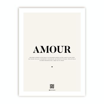 Affiche sonore - Collection Love - 3003 2