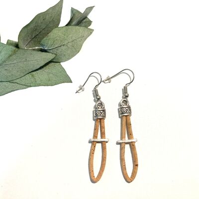 Handmade EMMA cork earrings