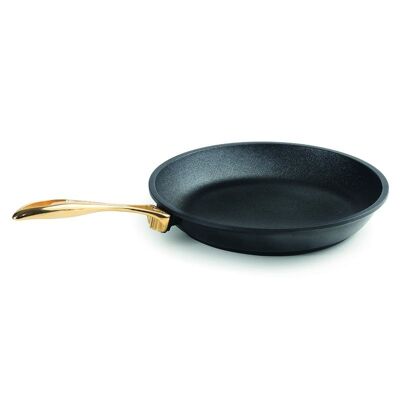 Frypan 28 cm INDUCTION h.5cm 24K Gold Plated Handle
