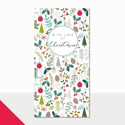 Christmas Gift Wallet - With Love at Christmas