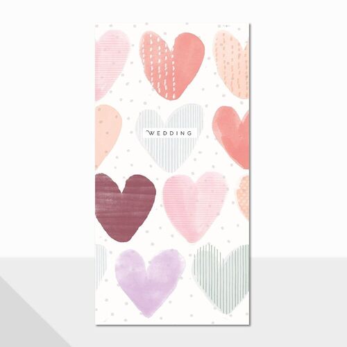 Hearts Wedding Gift Wallet - Wedding Hearts