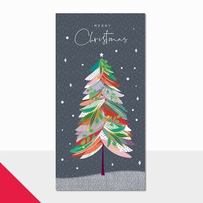 Merry Christmas Tree Gift Wallet - Merry Christmas Tree