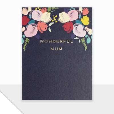 Floral Mother's Day Card - Piccolo Wonderful Mum