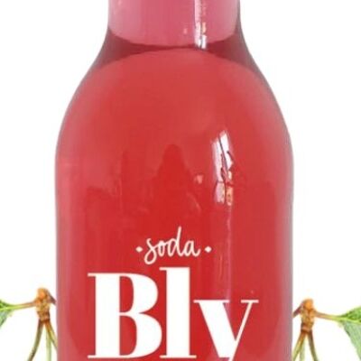 Refresco BLY - Cereza - Pack de 12 botellas de 33 cl