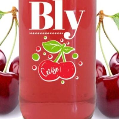 Soda BLY - Kirsche - Packung mit 12 Flaschen à 33 cl
