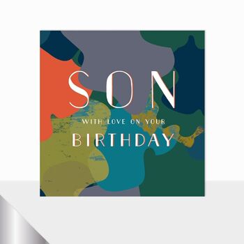 Carte d'anniversaire pour fils - Glow Son Birthday