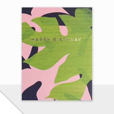Stilvolle Geburtstagskarte - Piccolo Happy Birthday