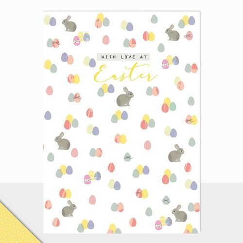 Eggs Easter Card - Rio Brights With Love at Easter (eggs)