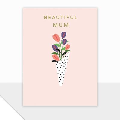 Beautiful Mum Card - Piccolo Beautiful Mum