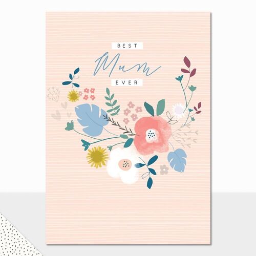 Best Mum Mother's Day Card - Halcyon Mothers Day Best Mum