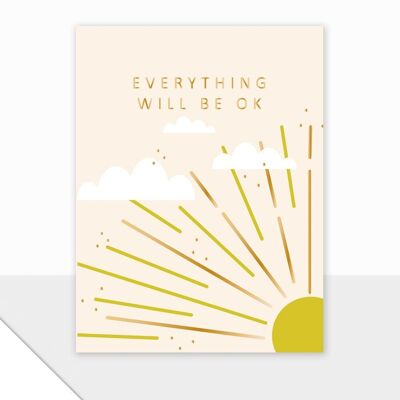 Sympathy Card - Piccolo Everything Will be Okay