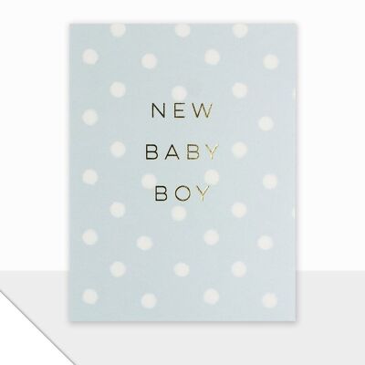 New Baby Boy Card - Piccolo New Baby Boy
