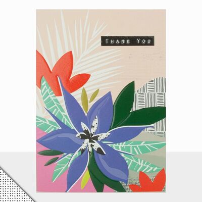 Tropical Thank You Card - Rio Brights Thank You Tropical