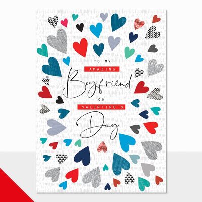 Boyfriend Valentine's Day Card - Rio Brights To My Amazing Boyfriend on Valentines Day