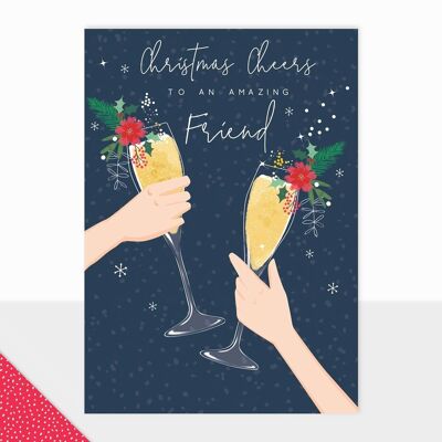 Weihnachtskarte für Freunde – Halcyon Christmas Amazing Friend