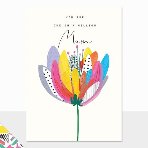 One In A Million Mother's Day Card - Rio Brights One in a Million Mum