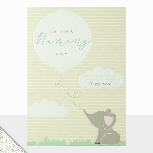 Christening Card - Halcyon Naming Day