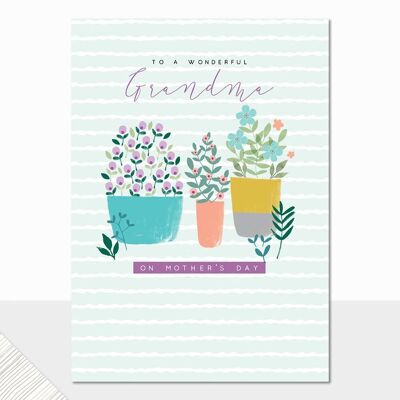 Mother's Day Card For Grandma - Halcyon Mothers Day Wonderful Grandma