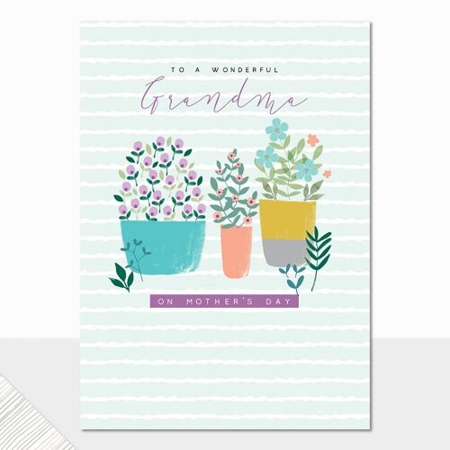 Mother's Day Card For Grandma - Halcyon Mothers Day Wonderful Grandma