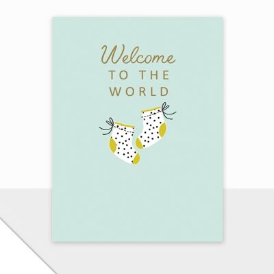 New Baby Card - Piccolo Welcome to the World