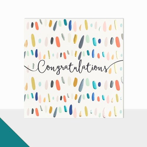 Paint Congratulations Card - Glow Congratulations