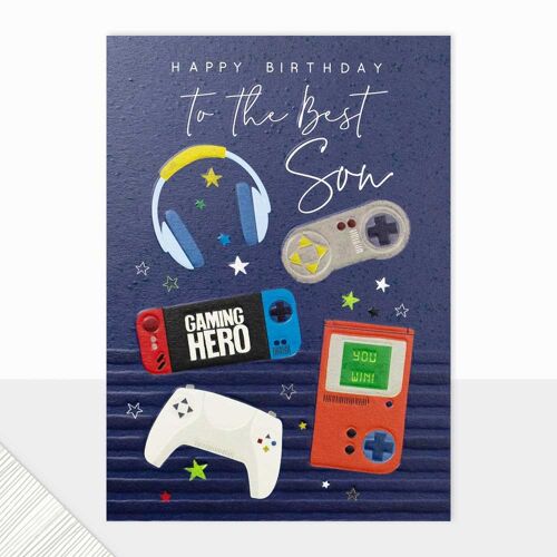 Son Birthday Card - Halcyon Happy Birthday Son