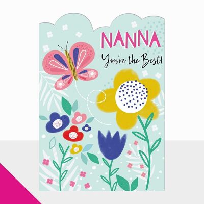 Tarjeta del día de la madre para Nan - Artbox Nanna