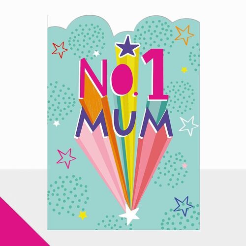 No.1 Mum Mother's Day Card - Artbox No.1 Mum