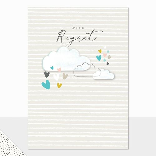 Clouds Sympathy Card - Halcyon With Regret