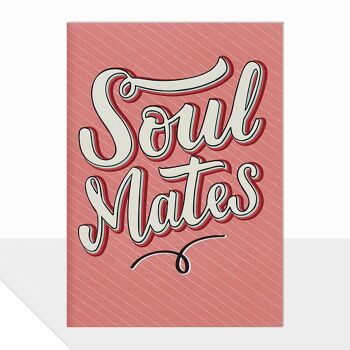 Carte de Saint-Valentin Soul Mate - Âmes sœurs notées