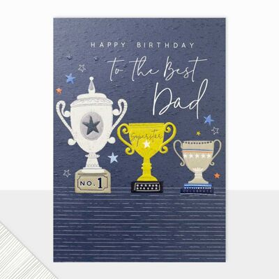 Tarjeta de cumpleaños de papá - Halcyon Best Dad