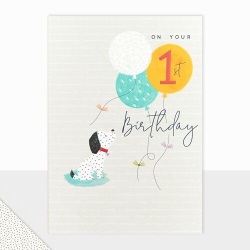1st Birthday Card - Halcyon 1st Birthday