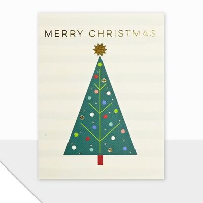 Christmas Tree Card - Piccolo Merry Christmas Tree