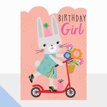 Carte d'anniversaire pour fille - Artbox Happy Birthday Girl