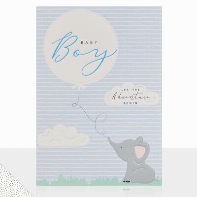 Nuova cartolina per neonato - Halcyon Baby Boy