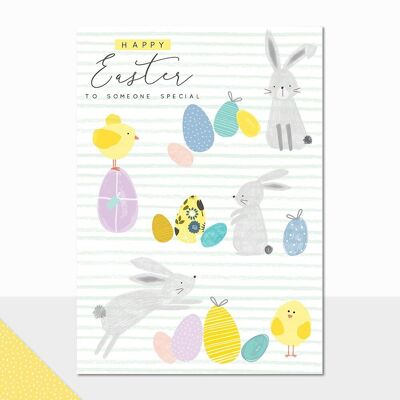 Tarjeta de Pascua de Alguien Especial - Halcyon Easter Alguien Especial