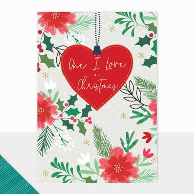 Weihnachtskarte „Eine, die ich liebe“ – Halcyon „Eine, die ich liebe“ zu Weihnachten