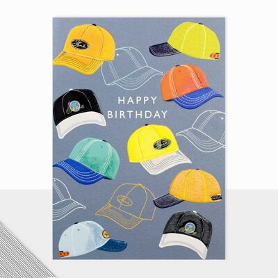 Happy Birthday Card - Utopia Happy Birthday Caps
