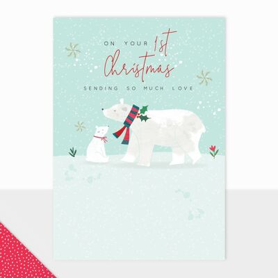 Primera tarjeta de Navidad - Halcyon 1.ª Navidad