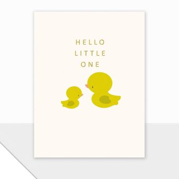 Nouvelle carte bébé - Piccolo Hello Little One