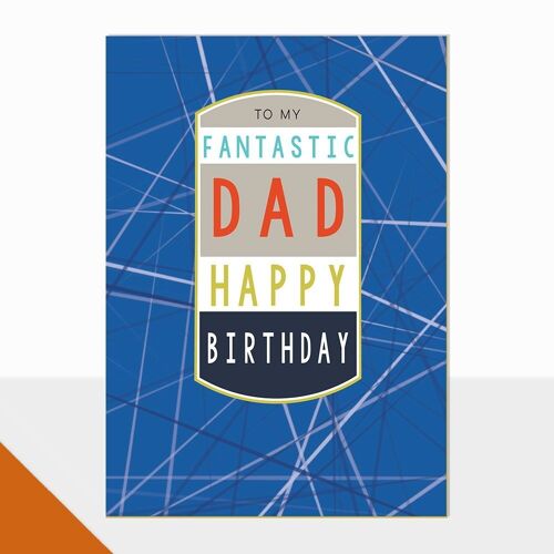 Fantastic Dad Birthday Card - Campus Fantastic Dad