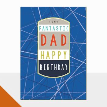Carte d'anniversaire Papa Fantastique - Campus Fantastic Dad