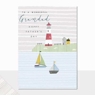 Father's Day Card For Grandad - Halcyon Fathers Day Wonderful Grandad