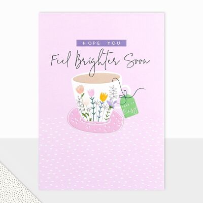 Tarjeta Pensando en ti - Halcyon Feel Brighter Soon