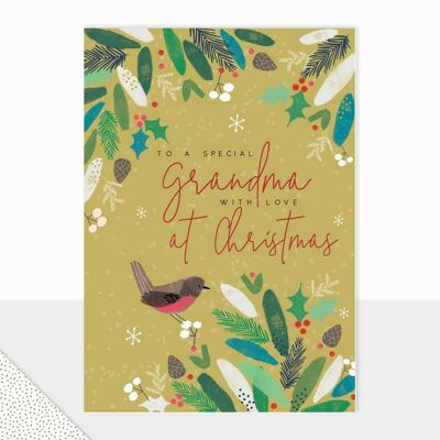 Weihnachtskarte für Oma – Halcyon Oma zu Weihnachten