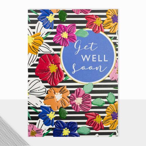 Floral Get Well Soon Card - Utopia Get Well Soon
