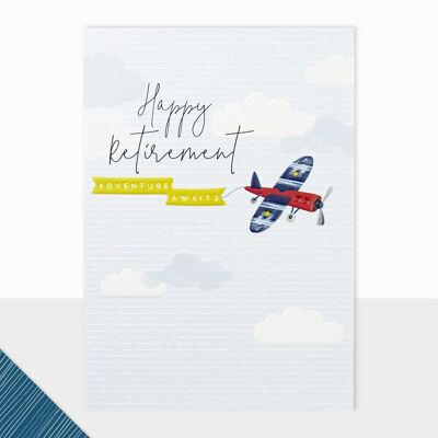 Tarjeta de jubilación de aventuras - Halcyon Happy Retirement Adventure