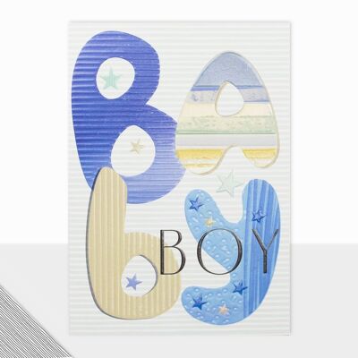 New Baby Boy Card - Utopia Baby Boy
