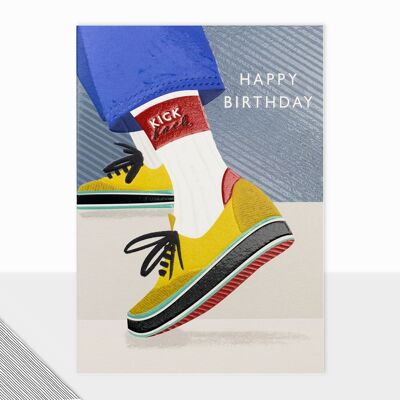 Happy Birthday Card - Utopia Happy Birthday Kick Back